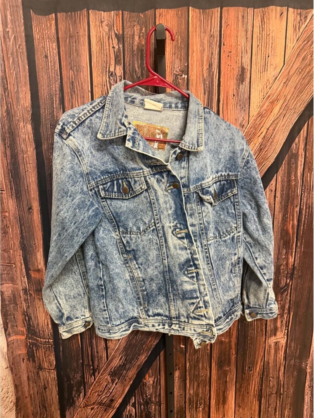 Vintage DKNY Acid Wash Denim Jacket